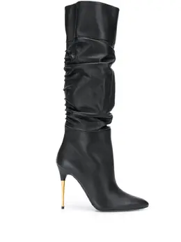TOM FORD: Чёрные сапоги 