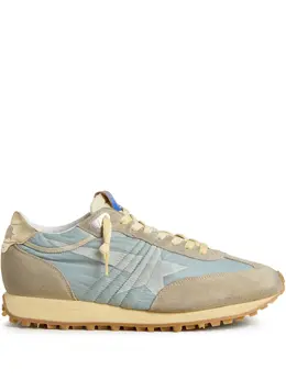 Golden Goose: Голубые кроссовки  Running