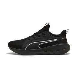 PUMA: Чёрные кроссовки 