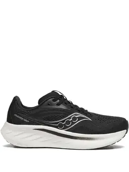 Saucony: Чёрные кроссовки 