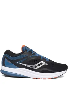 Saucony: Чёрные кроссовки 