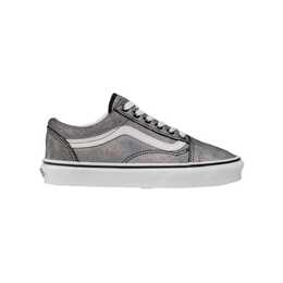 Vans: Серебристые кеды 