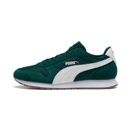 PUMA: Тёмные кроссовки 