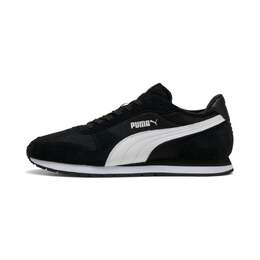 PUMA: Чёрные кроссовки 