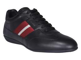 Bally: Чёрные кеды  Haldin