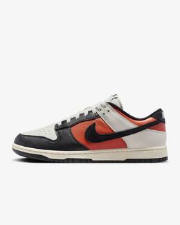 Nike: Чёрные кроссовки  Dunk Low Retro