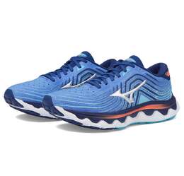 Mizuno: Голубые кроссовки 