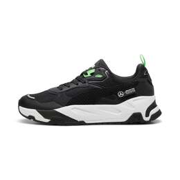 PUMA: Чёрные кроссовки 