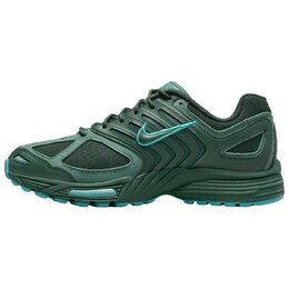 Nike: Зелёные кроссовки  Air