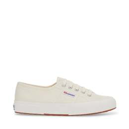 Superga: Бежевые кроссовки 