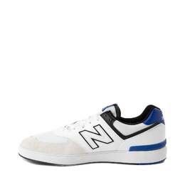 New Balance: Белые кроссовки  574