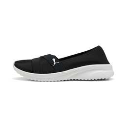 PUMA: Чёрные кроссовки 