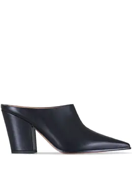 Gianvito Rossi: Чёрные сабо 