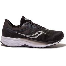 Saucony: Чёрные кроссовки 