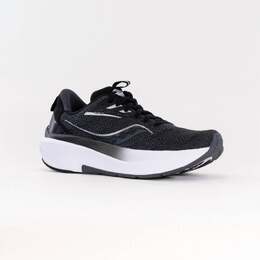 Saucony: Чёрные кроссовки 
