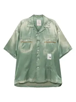 Maison MIHARA YASUHIRO: Зелёная рубашка 
