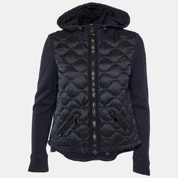 Moncler: Синий кардиган 