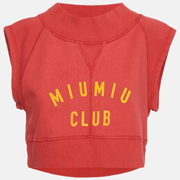 Miu Miu: Красный топ 