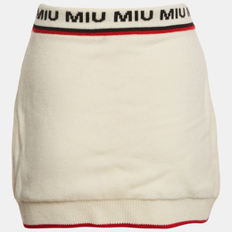 Miu Miu: Юбка из шерсти 
