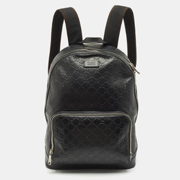 Gucci: Чёрный рюкзак 