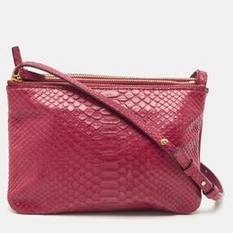 Celine: Красная сумка через плечо 