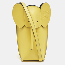 Loewe: Жёлтая сумка через плечо  Elephant