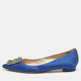 Manolo Blahnik: Синие балетки  Hangisi