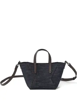 Brunello Cucinelli: Синяя сумка 