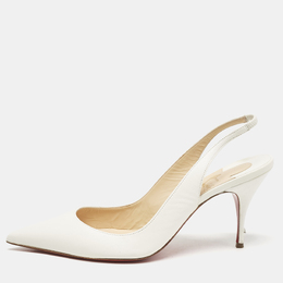 Christian Louboutin: Белые туфли 