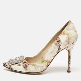 Manolo Blahnik: Многоцветные туфли  Hangisi