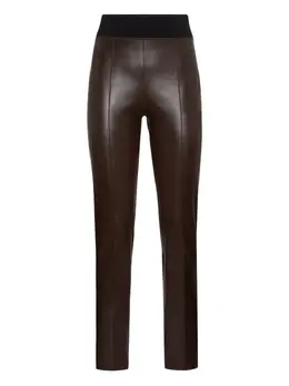 Brunello Cucinelli: Кожаные легинсы 