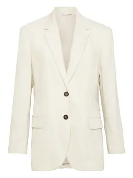 Brunello Cucinelli: Белый жакет 