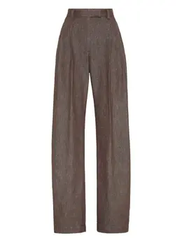 Brunello Cucinelli: Коричневые брюки 