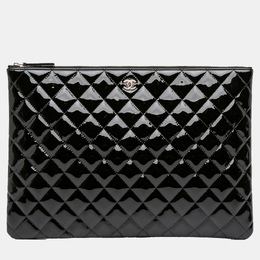 Chanel: Чёрный клатч 