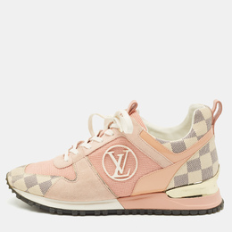 Louis Vuitton: Розовые кроссовки 