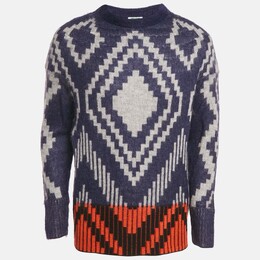 Kenzo: Голубой свитер 