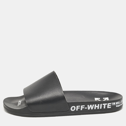 Off-White: Чёрные сандалии  Industrial