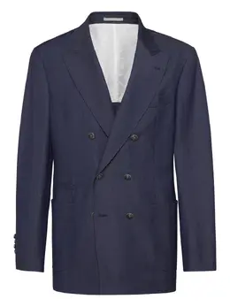 Brunello Cucinelli: Голубые пиджаки 