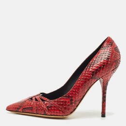 Dolce & Gabbana: Красные туфли 
