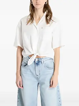 Tommy Jeans: Белая рубашка 