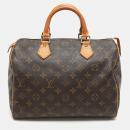 Louis Vuitton: Коричневая сумка  Speedy 30
