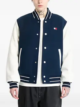 Tommy Jeans: Синяя куртка 