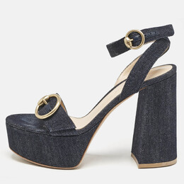 Gianvito Rossi: Синие сандалии  Zandra