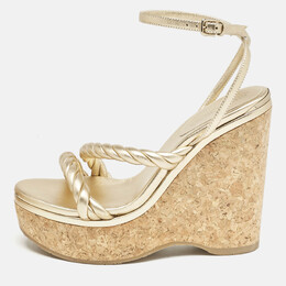 Jimmy Choo: Белые сандалии 