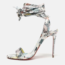 Christian Louboutin: Многоцветные сандалии 