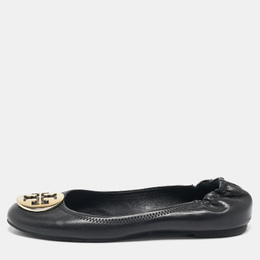 Tory Burch: Чёрные балетки  Minnie Travel