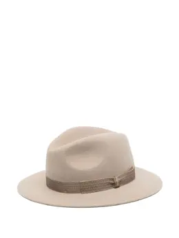 Borsalino: Бежевая шляпа 