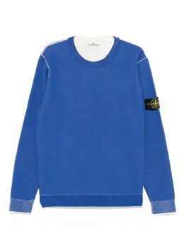 Stone Island: Голубой свитшот  Compass