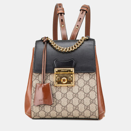 Gucci: Бежевый рюкзак  GG Supreme