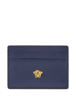 Versace: Синий картхолдер  Medusa Head